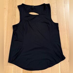 Black Sleeveless Women's Top